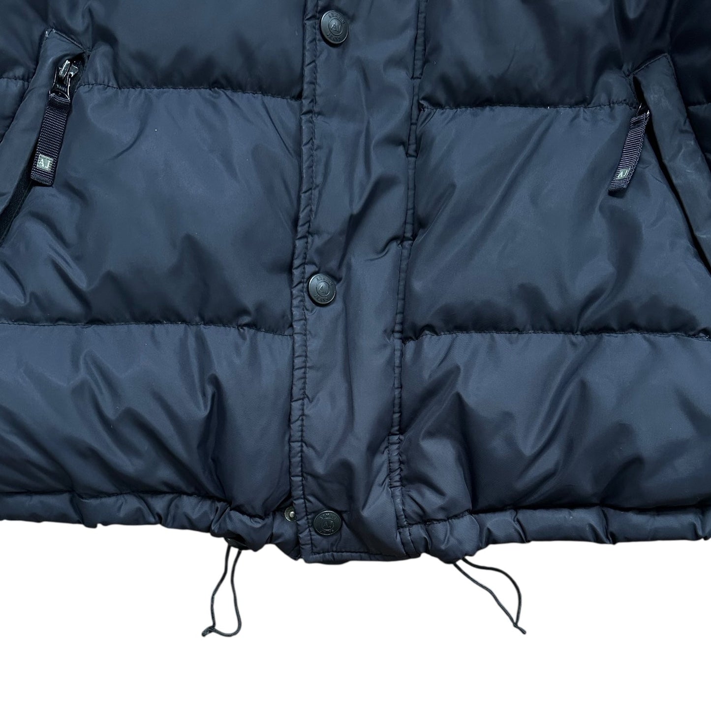 Armani Jeans Navy Down Puffer Jacket