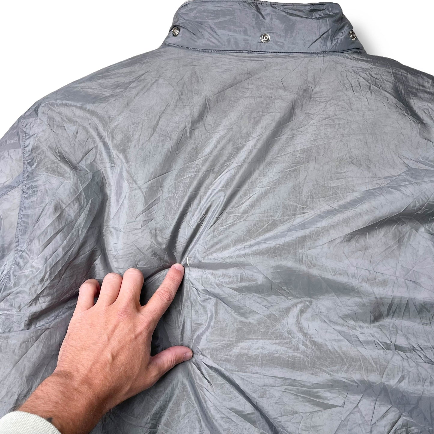 Vintage Stone Island Pure Metal Shell Jacket (XXL)