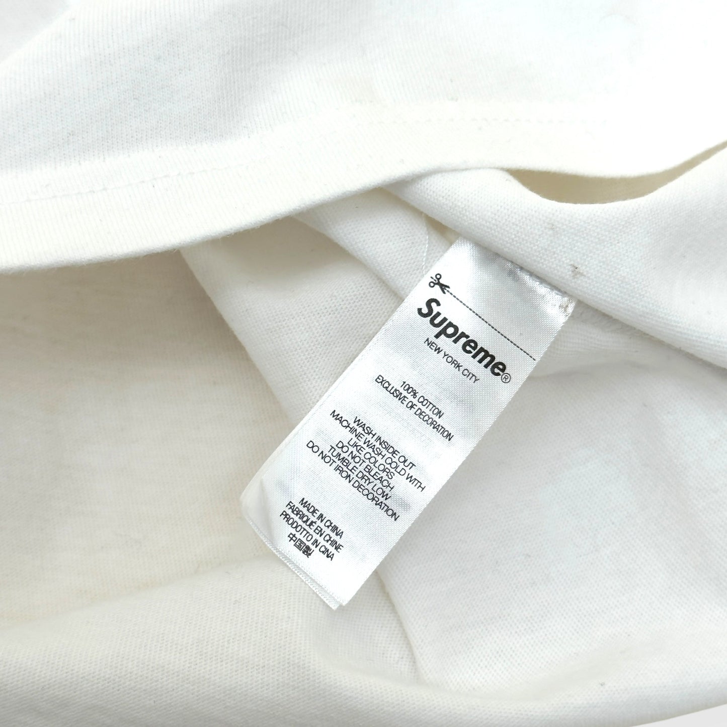 SUPREME ZODIAC S/S COTTON T-SHIRT WHITE L | Large, White