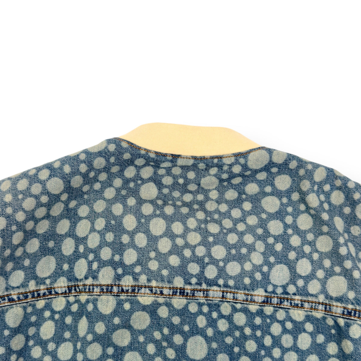 LOUIS VUITTON X YAYOI KUSAMA DOT BASEBALL SHIRT BLUE / WHITE L | Large, Blue