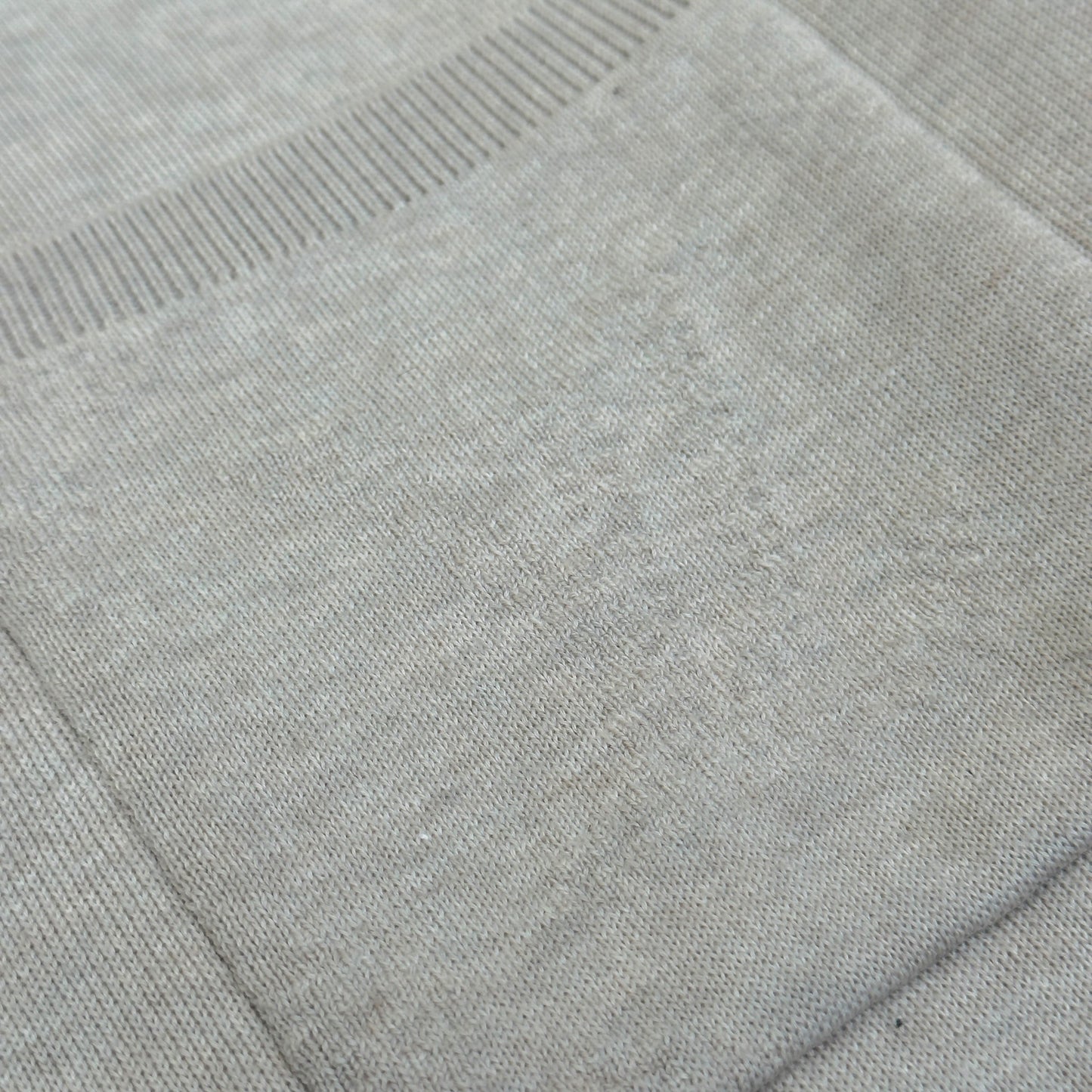 LOUIS VUITTON EMBOSSED LOGO SHORT-SLEEVE KNIT SHIRT CREAM XXL | XXL, Cream