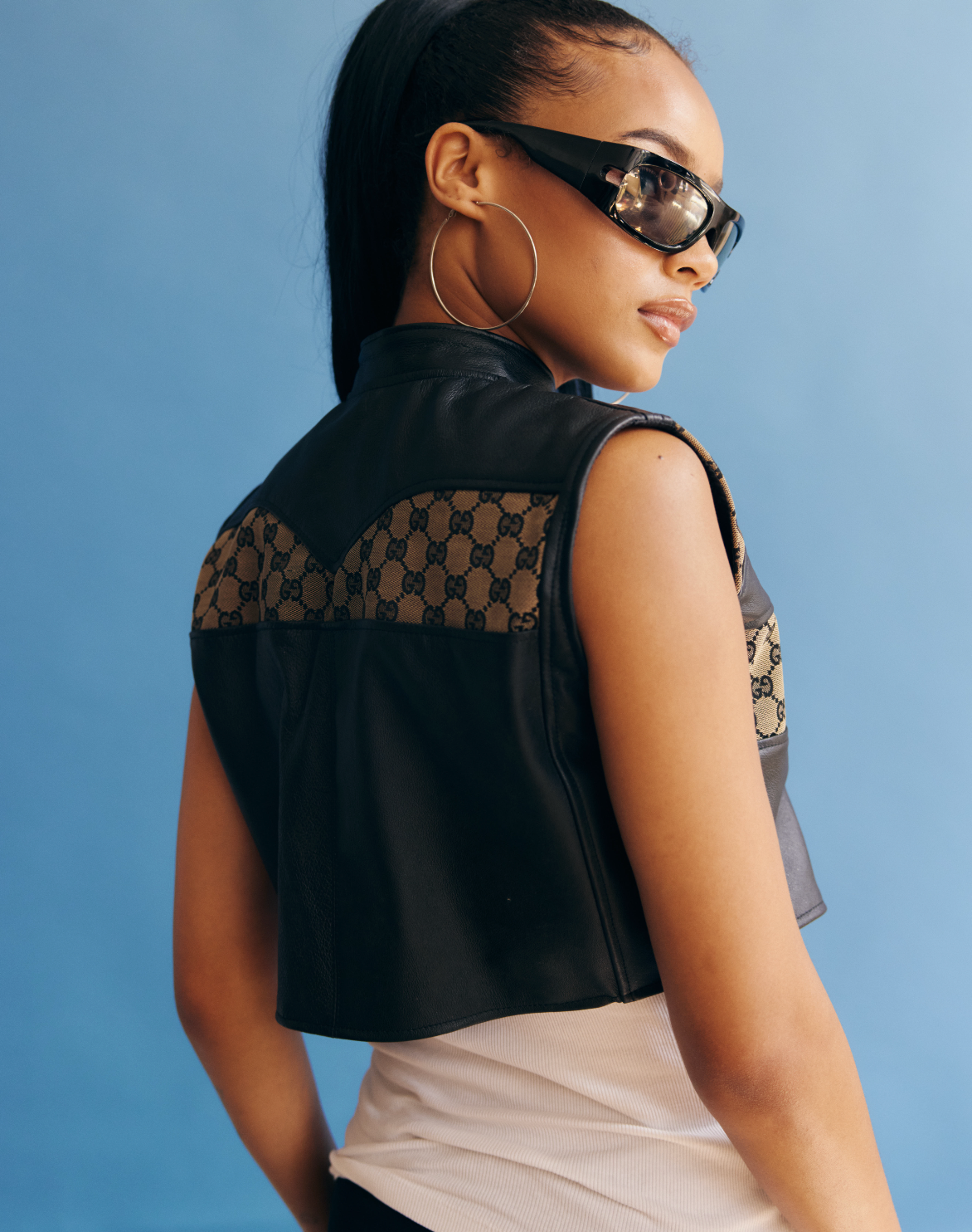 VT Rework: Custom Order – Gucci Cropped Vest