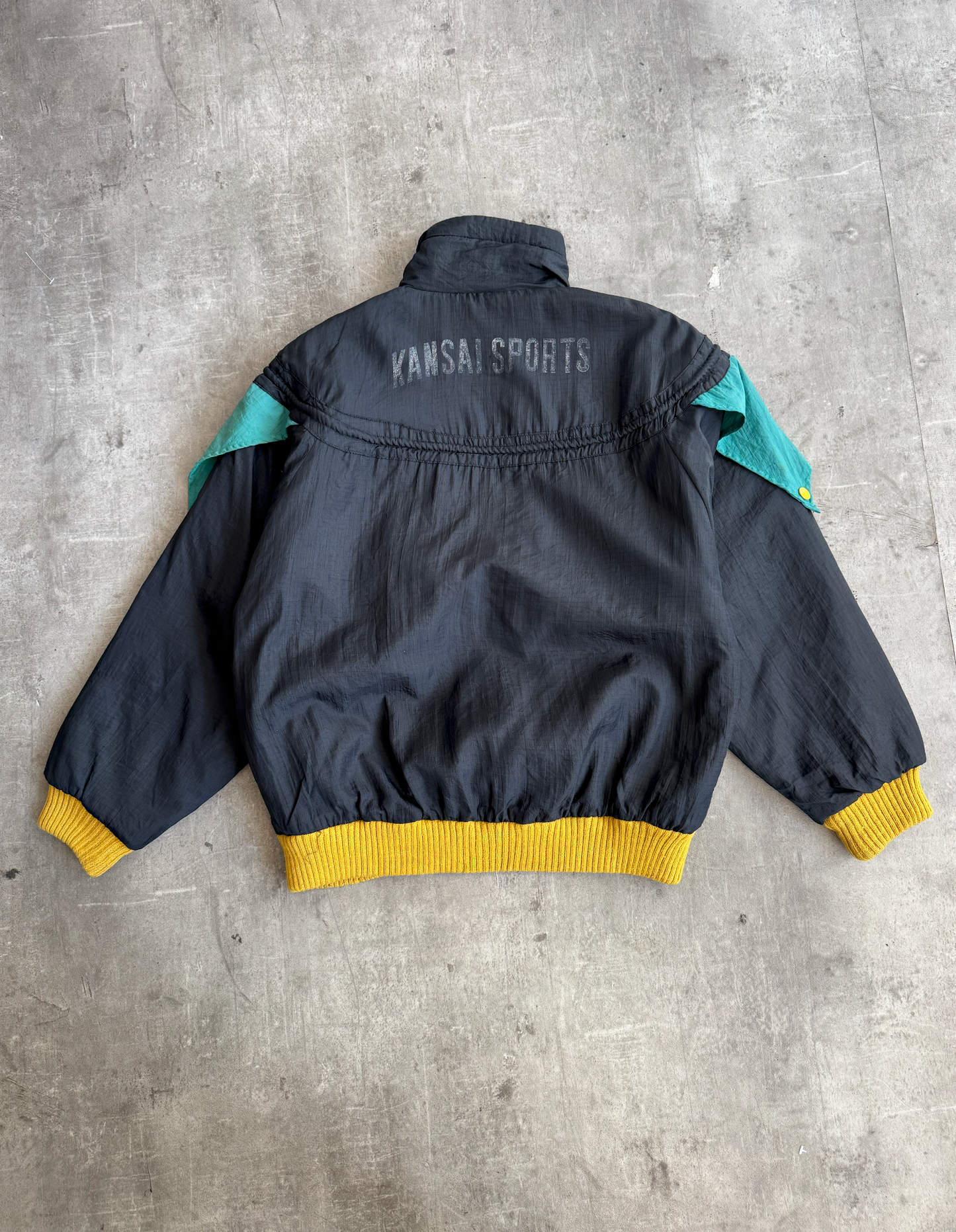 1980s Kansai Yamamoto Panelled Multi Blouson | Large, Multicoloured