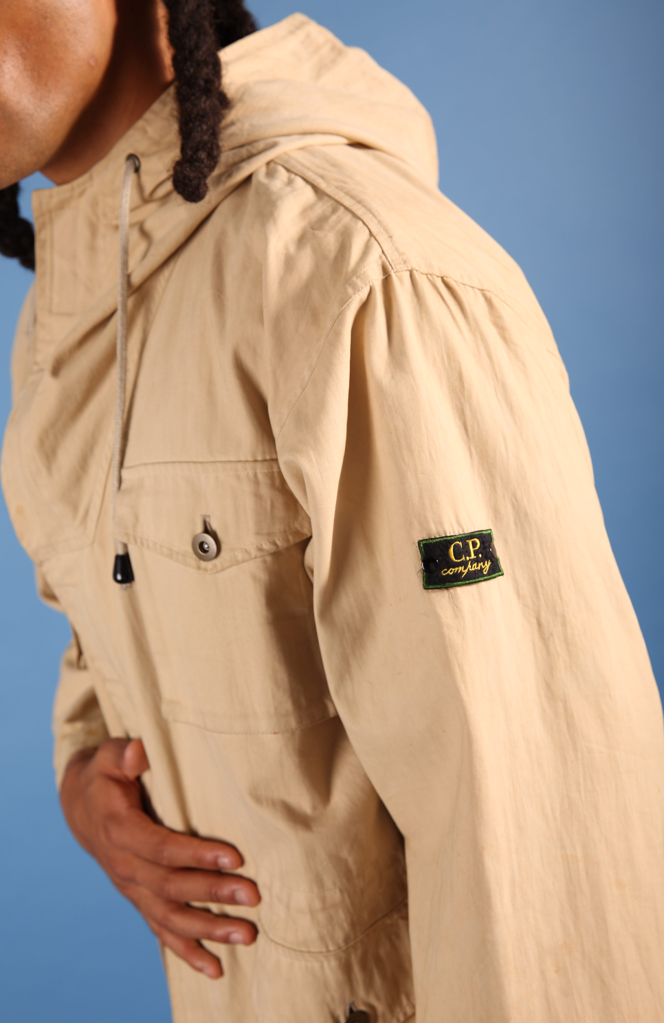 1993 C.P. Company Japanese Line Beige Multipocket Parka | Large, Beige