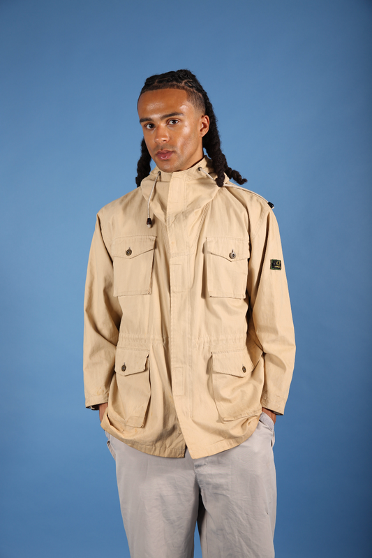 1993 C.P. Company Japanese Line Beige Multipocket Parka | Large, Beige
