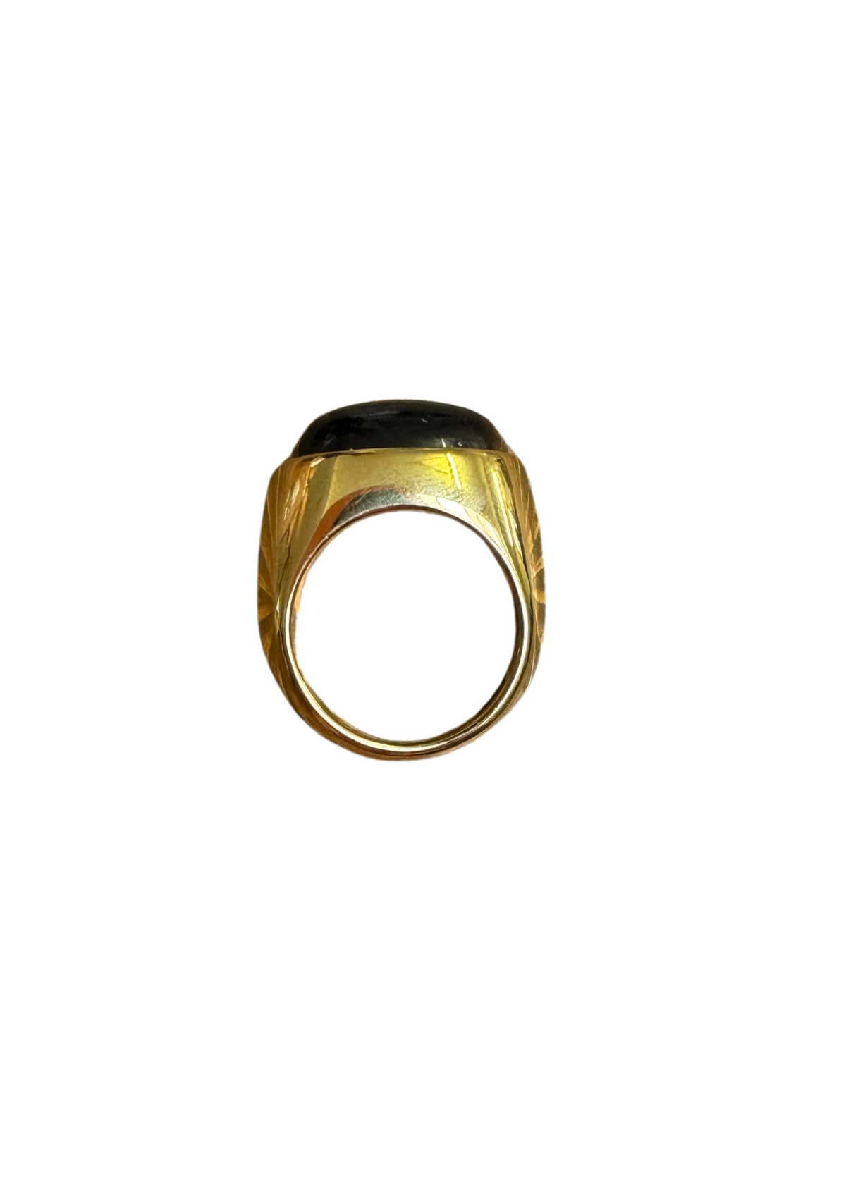 Gold Tiger Eye Ring | O/S, Gold