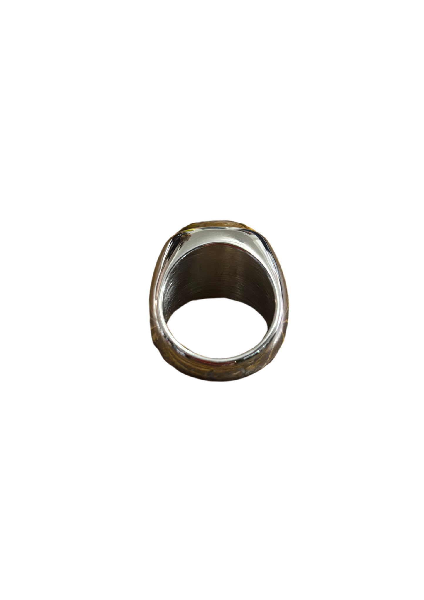 Silver Tiger Eye Ring | O/S, Silver