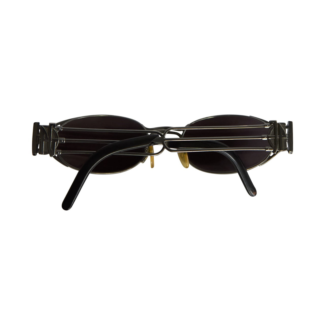 Jean Paul Gaultier Tri-Bar Logo Sunglasses