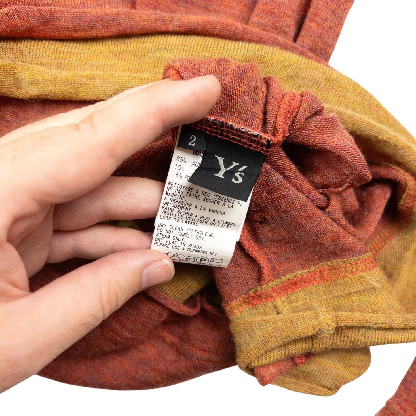 Vintage Yohji Yamamoto Lightweight Turtleneck Jumper Womens Size