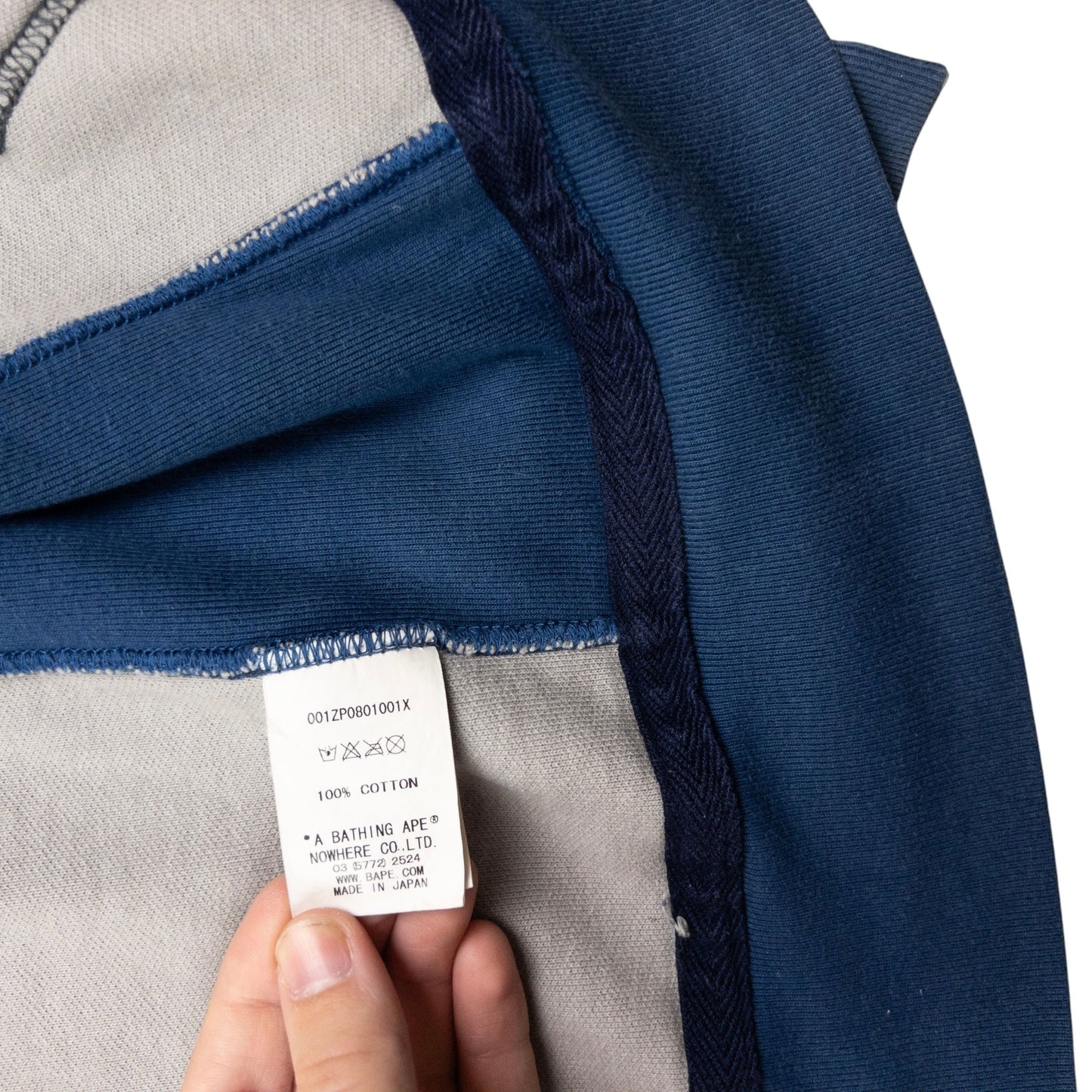 Vintage Bape Checkered Zip Up Hoodie Size S