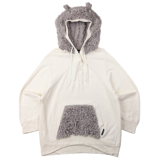Vintage Mercibeaucoup By Issey Miyake Fleece Ear Hoodie Size S