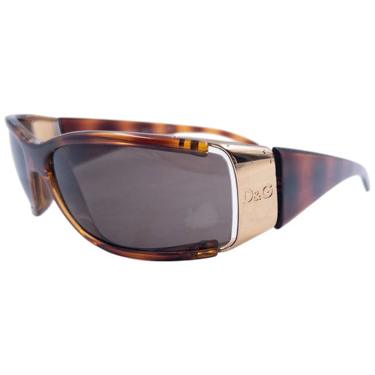 Vintage 2000s Dolce & Gabbana Tortoise Shell Sunglasses | O/S, Brown