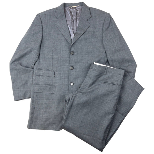 Vintage 2000s Dolce & Gabbana Wool Suit Set Size L | Large, Grey