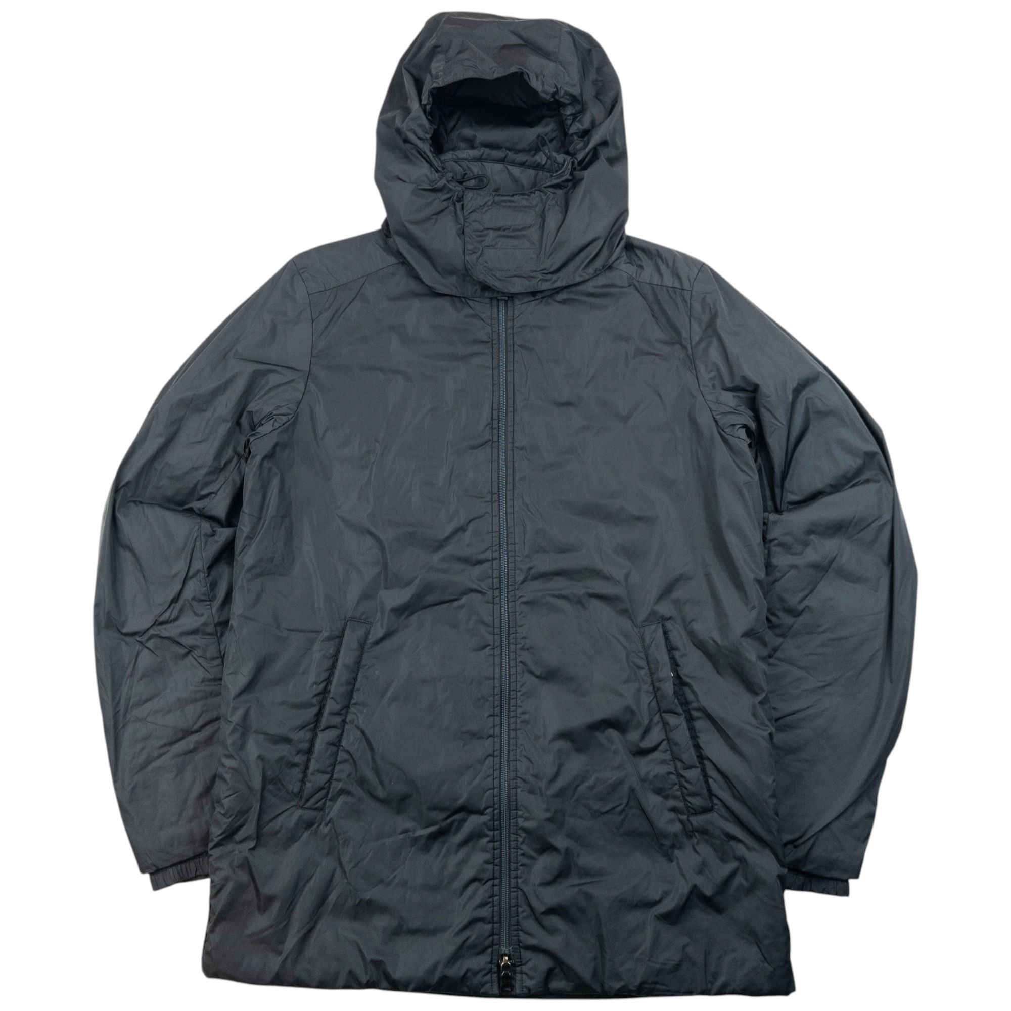 Vintage 2000s Prada Sport Zip Up Jacket Size M | Medium, Grey