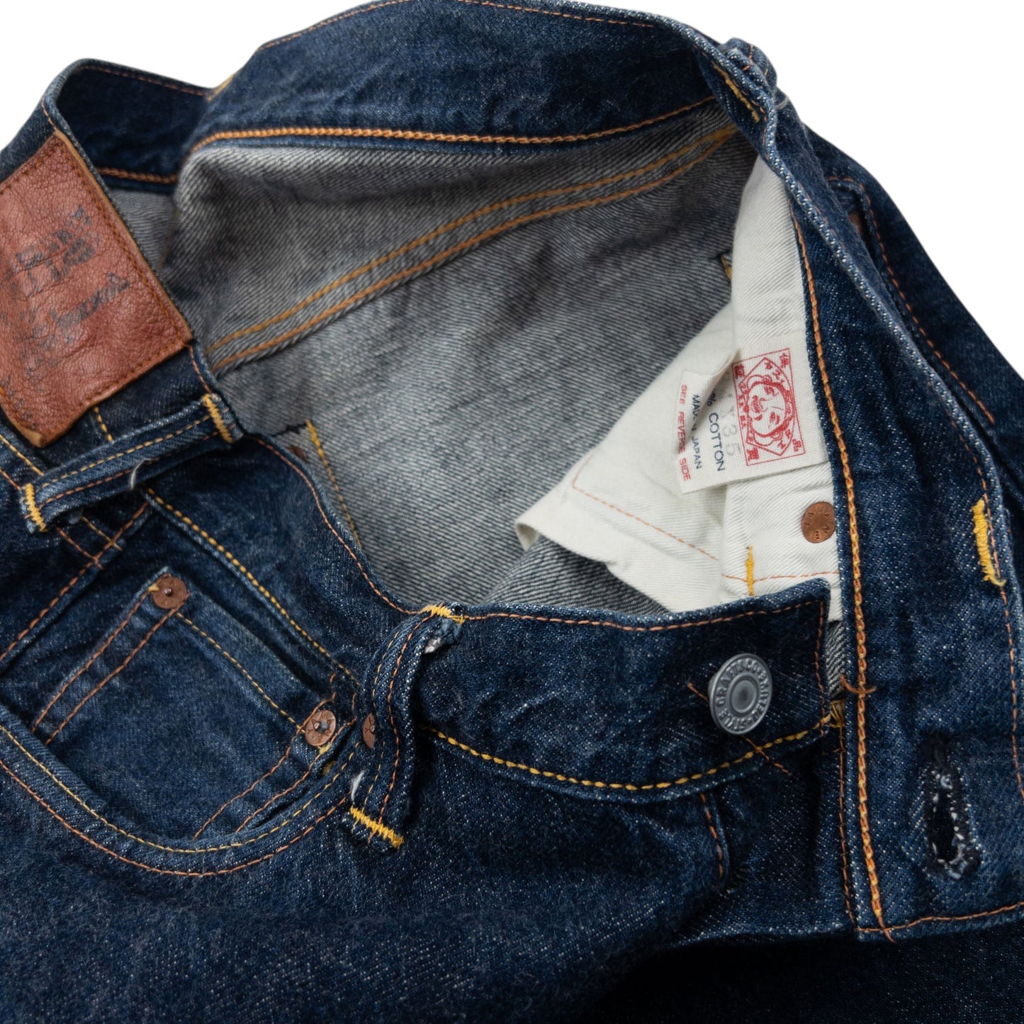 Vintage Evisu Double Gull Japanese Denim Jeans Size W30