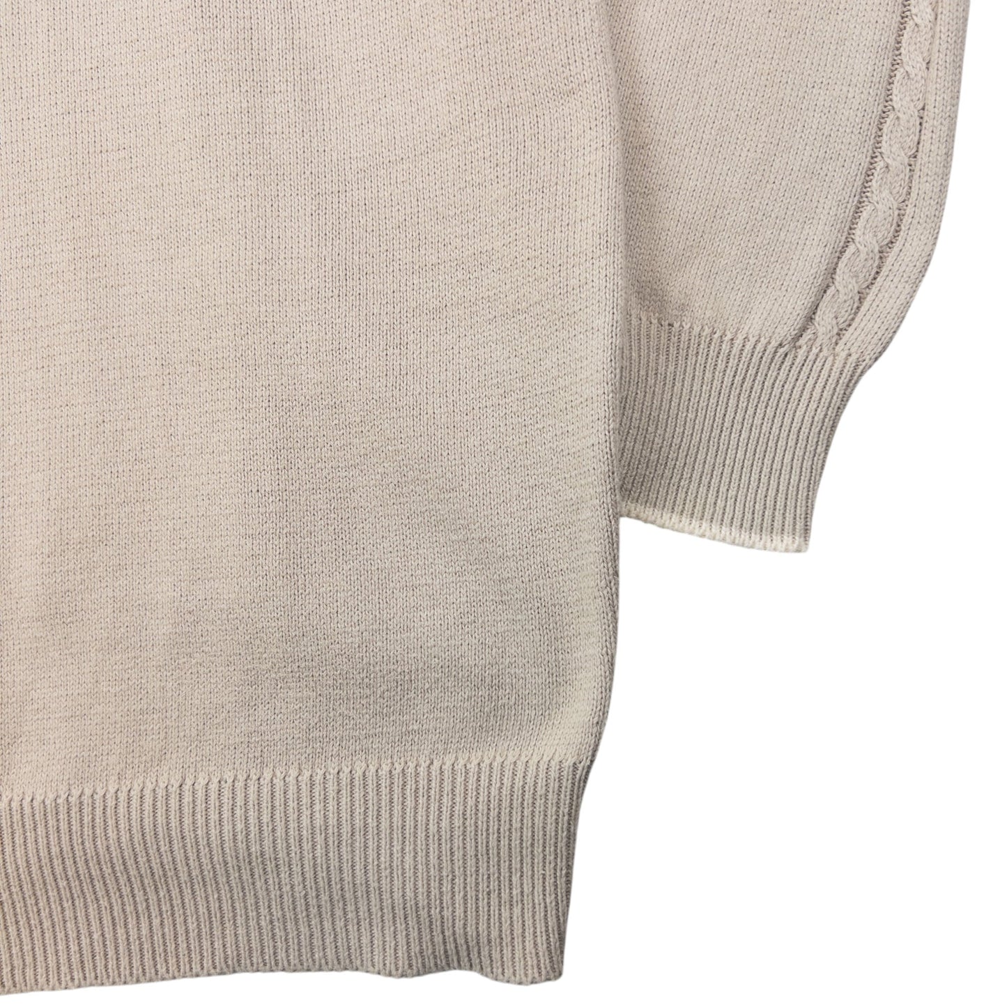 Vintage Burberry Embroidered Knit Jumper Size L