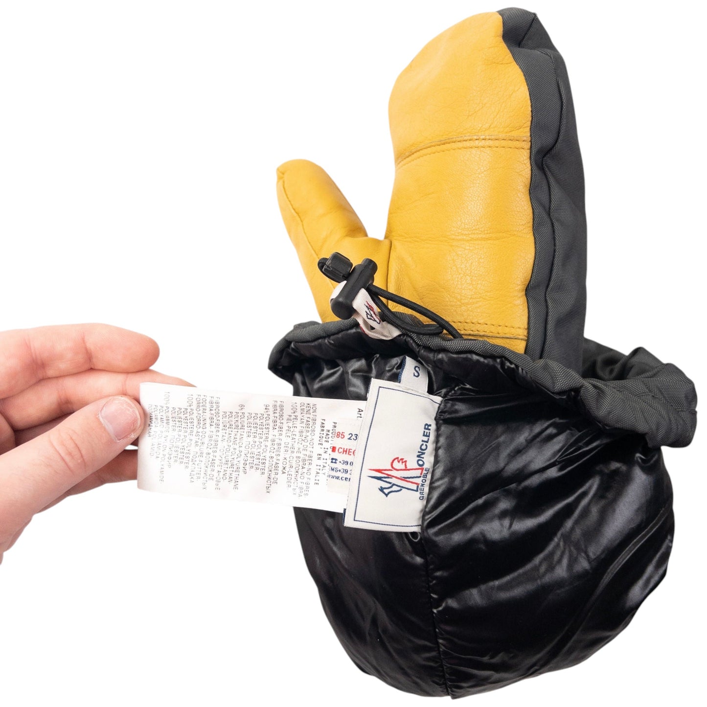Vintage Moncler Snowboarding Mittens Size S