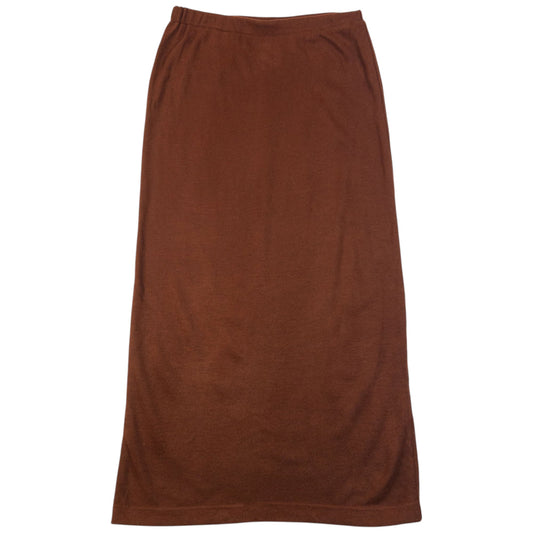 Vintage 1996 Comme Des Garçons Maxi Skirt Womens Size L | Large, Brown