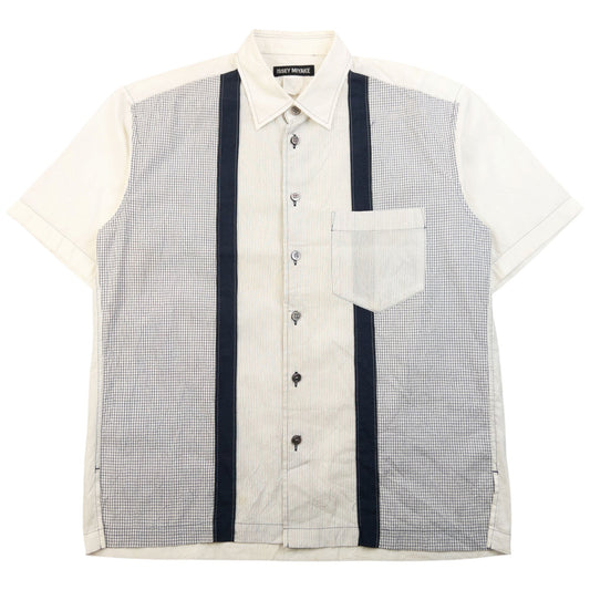 Vintage 2000s Issey Miyake Pattern Short Sleeve Button Up Shirt Size M | Medium, Multicoloured