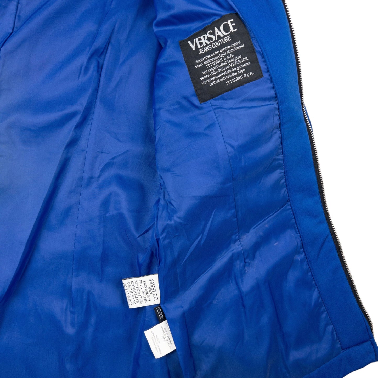 Vintage Versace Jeans Couture Zip Up Jacket Womens Size L