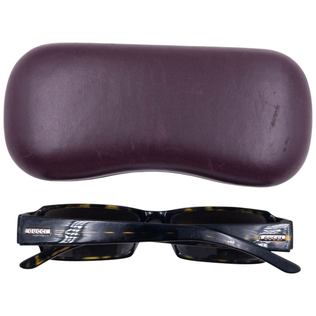 Vintage 2000s Gucci By Tom Ford Tortoise Shell Sunglasses | O/S, Multicoloured