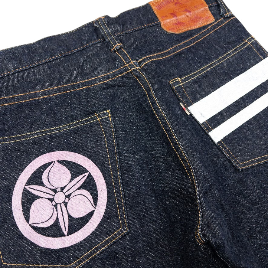 Vintage Momotaro Kamon Japanese Denim Jeans Size W28