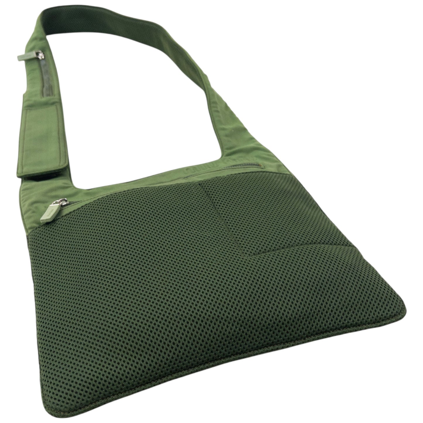 Vintage 1999 Miu Miu Mesh Crossbody Bag | O/S, Green