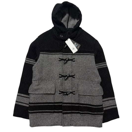 CP Company Montgomery Duffle Jacket | O/S, Black and Grey
