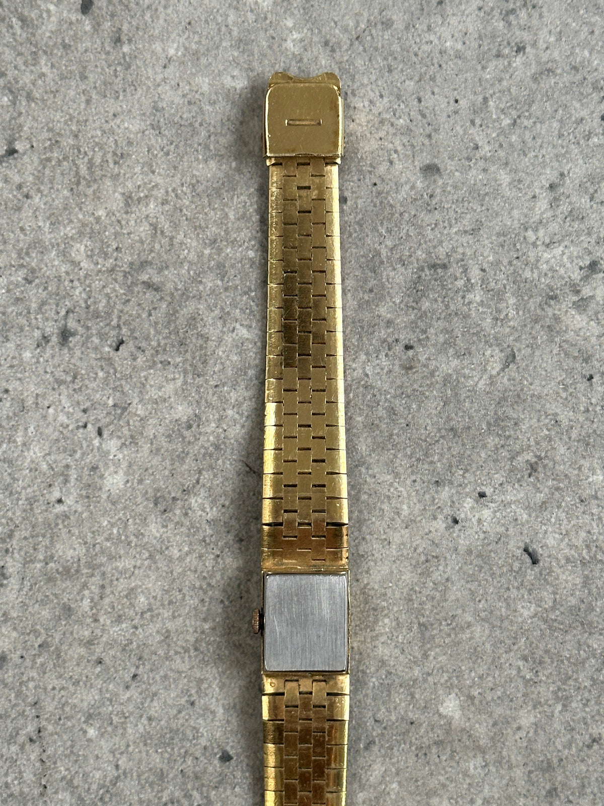 Vintage 1970s Swiss Mechanical Bracelet Watch