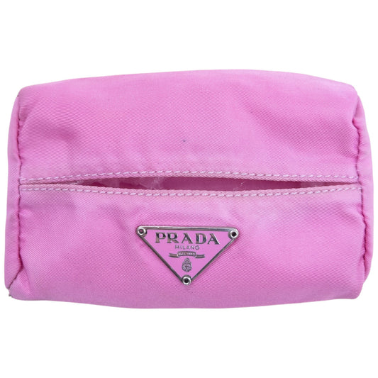 Vintage 2000s Prada Tissue Case | O/S, Pink