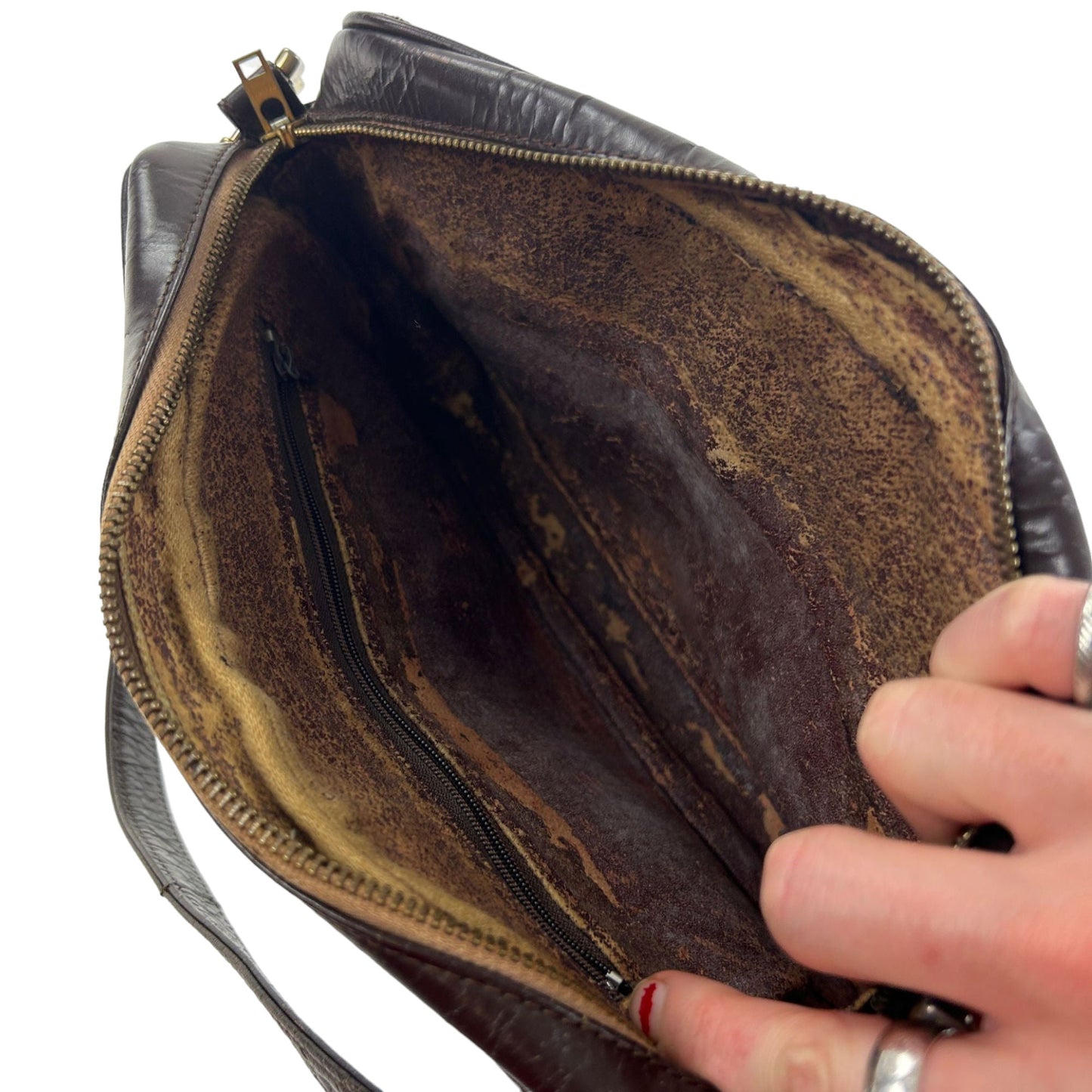Vintage Fendi Monogram Shoulder Bag