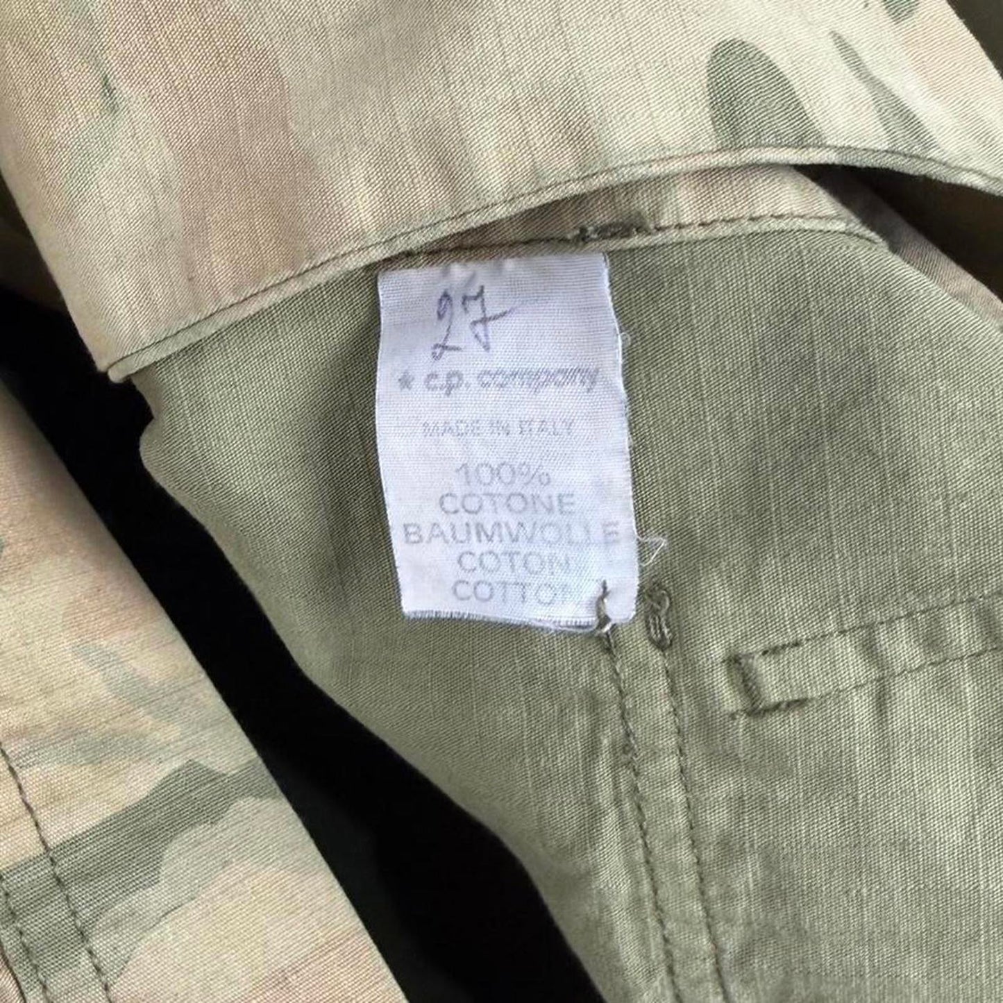 Stone Island Ice Camo Jacket 1989 (XL) | Extra Large, Camo