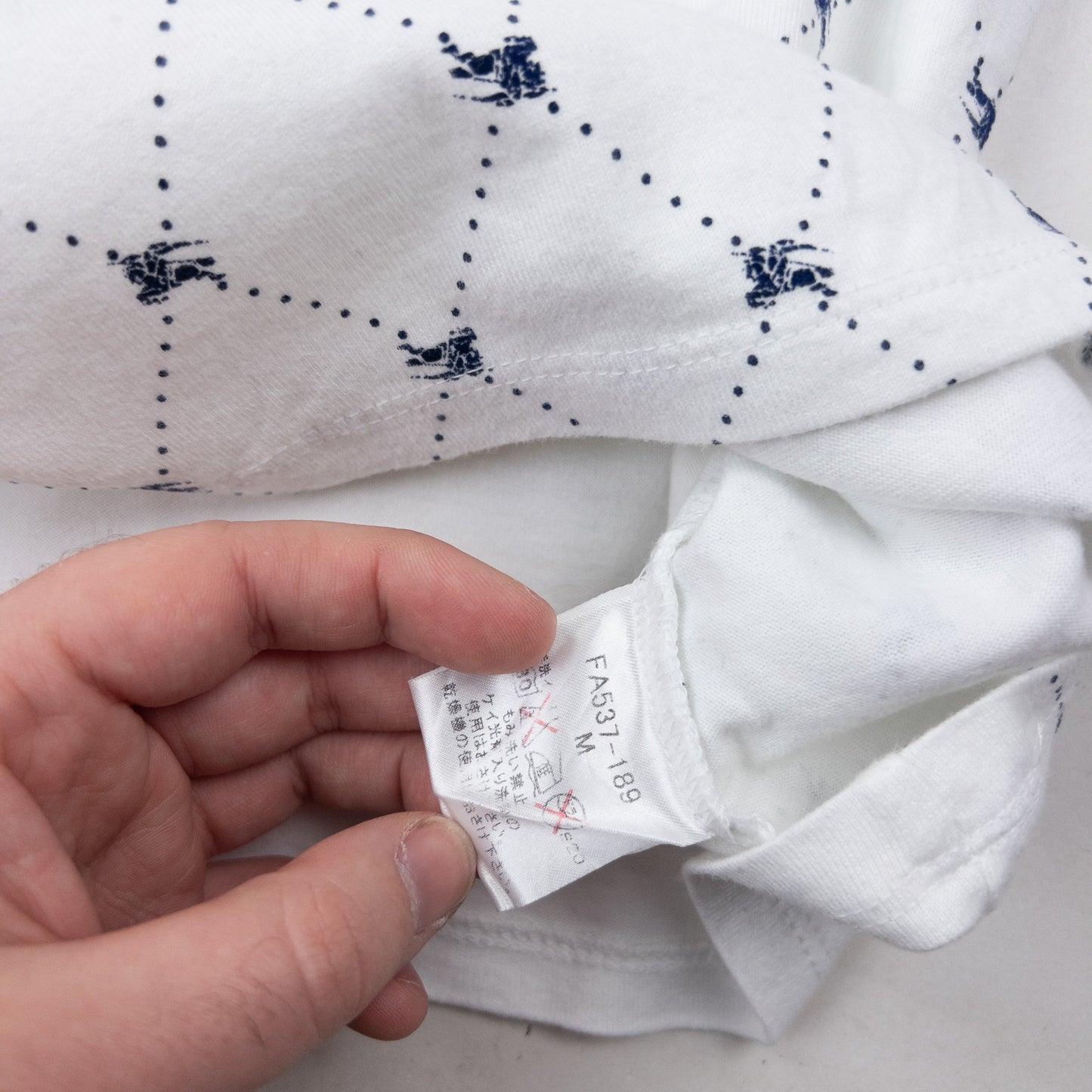 Vintage Burberry Monogram Vest Top Womens Size M