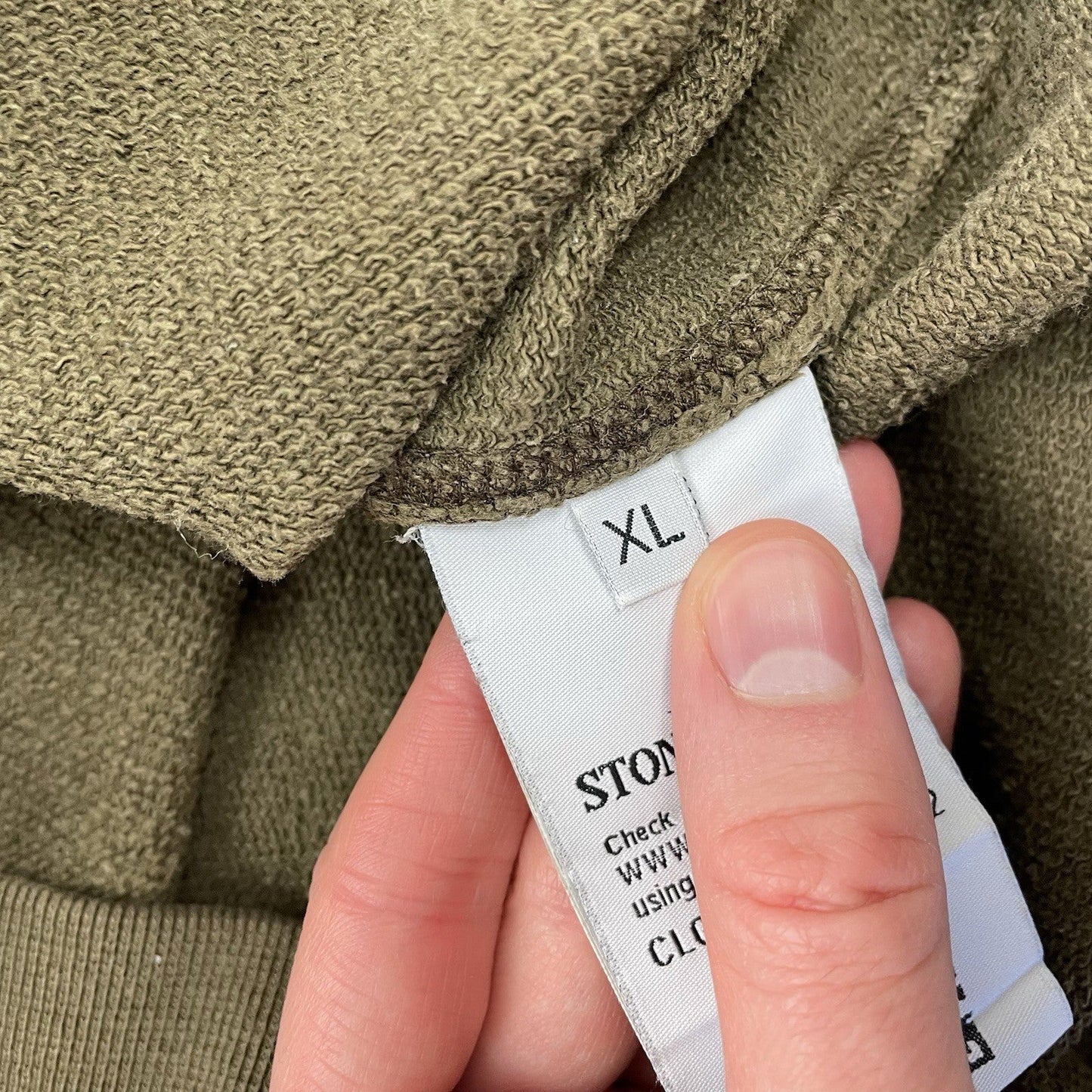 Stone Island Sweatshirt, Size XL | Stone island, Green