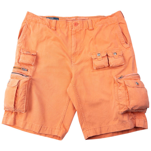 Vintage 90s Polo Ralph Lauren Cargo Shorts Size W40 | W40, Orange