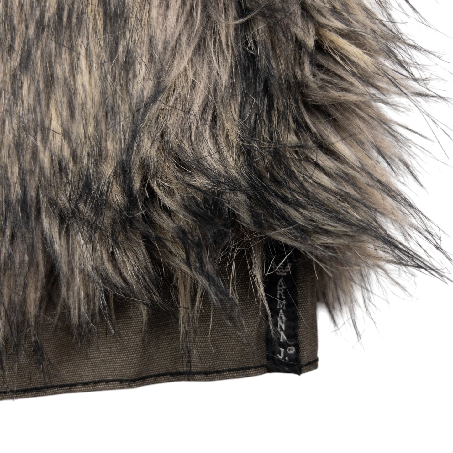 Vintage Armani Jeans Fur Gilet Womens Size S