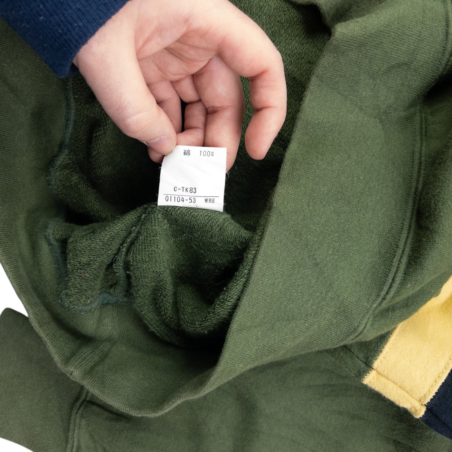 Vintage 80s Burberry Striped Sweatshirt Size L