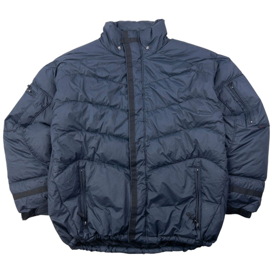 Vintage 90s Oakley Zip Up Puffer Jacket Size L