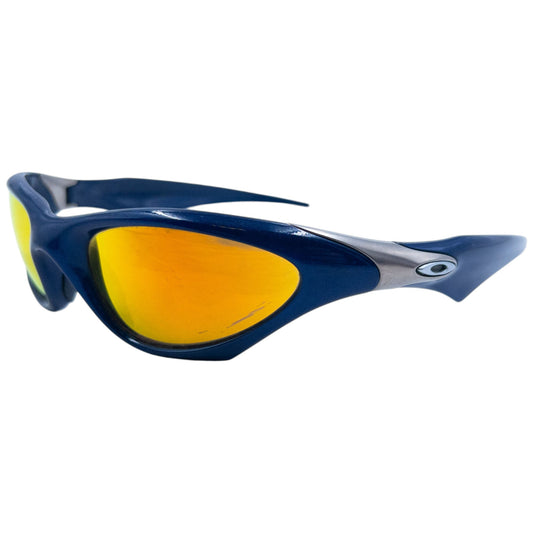 Vintage 2002 Oakley Scar Midnight Fire Iridium Sunglasses