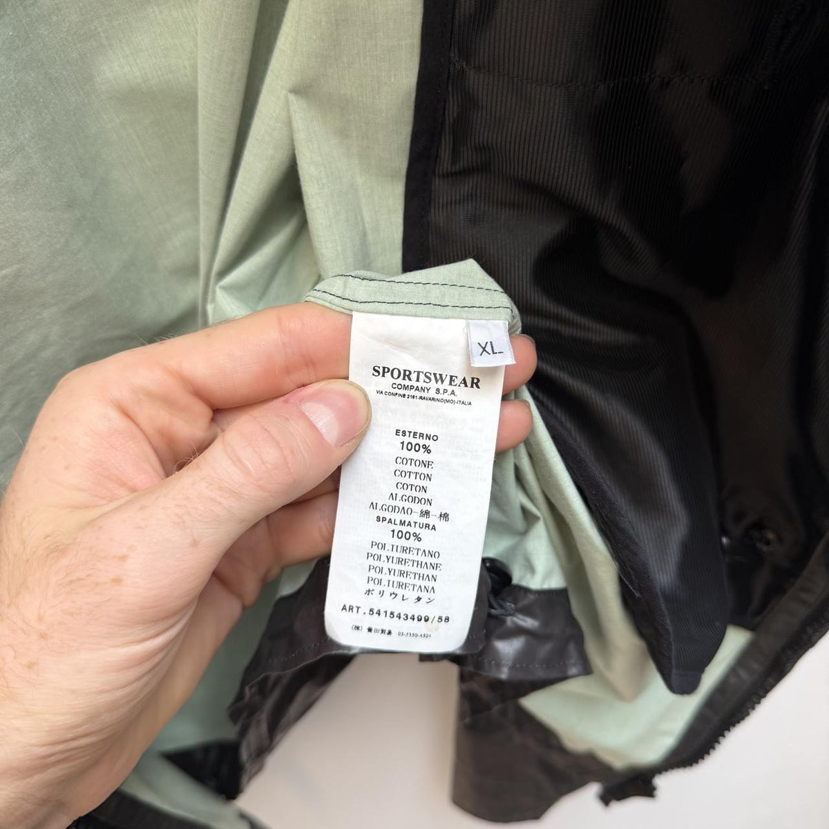 2011 Stone Island Heat Reactive Jacket (XL) | Extra Large, Brown