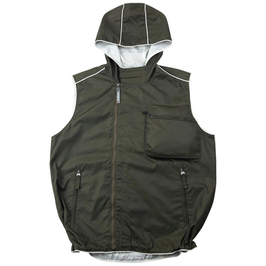 Vintage 2000s Nike Zip Up Gilet Size L | Large, Multicoloured