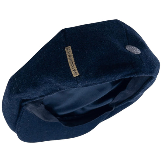 Vintage 2000s Armani Jeans Wool Flat Cap Hat