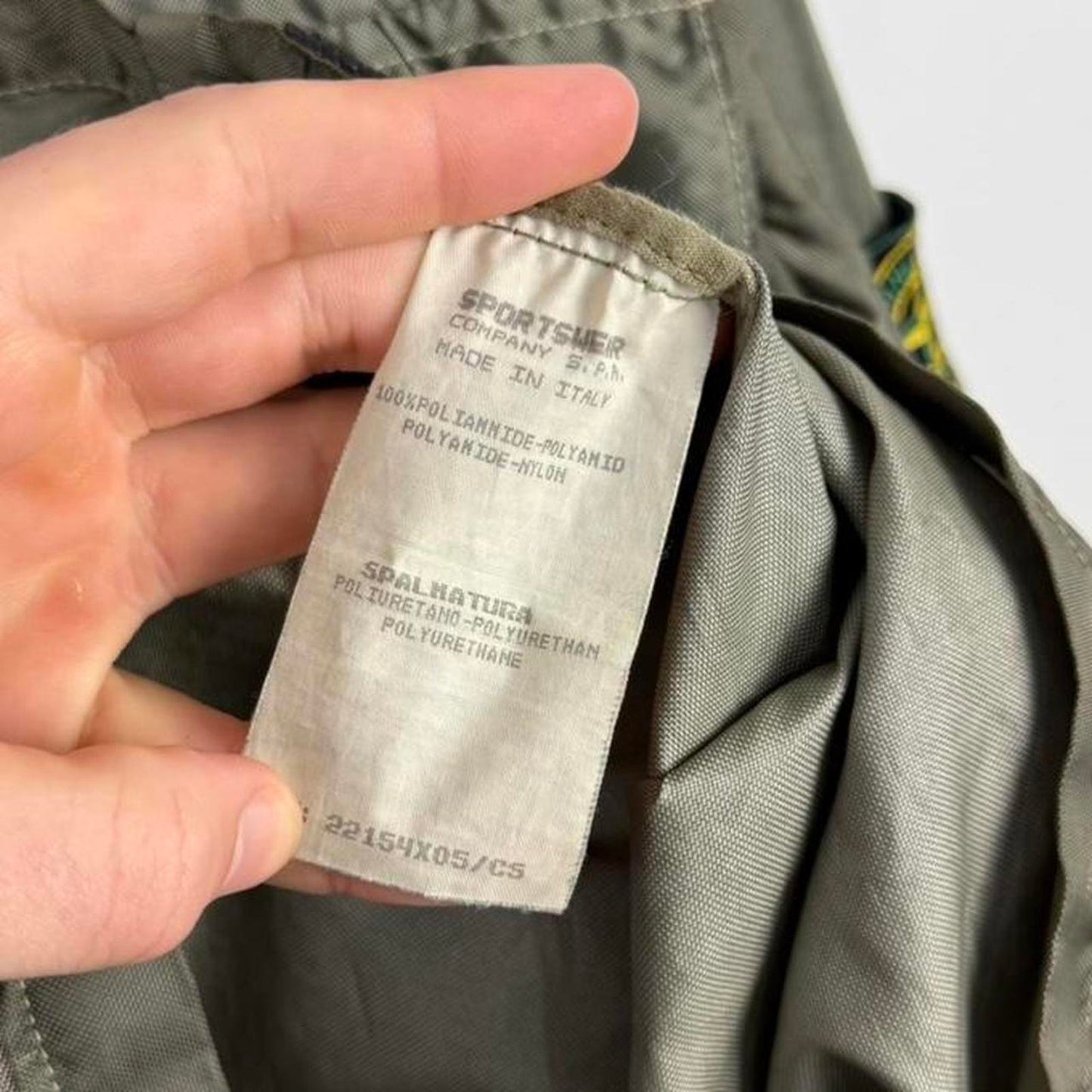 1995 Stone Island Formula Steel Multi-Pocket Jacket Olive (XL) | Extra Large, Olive