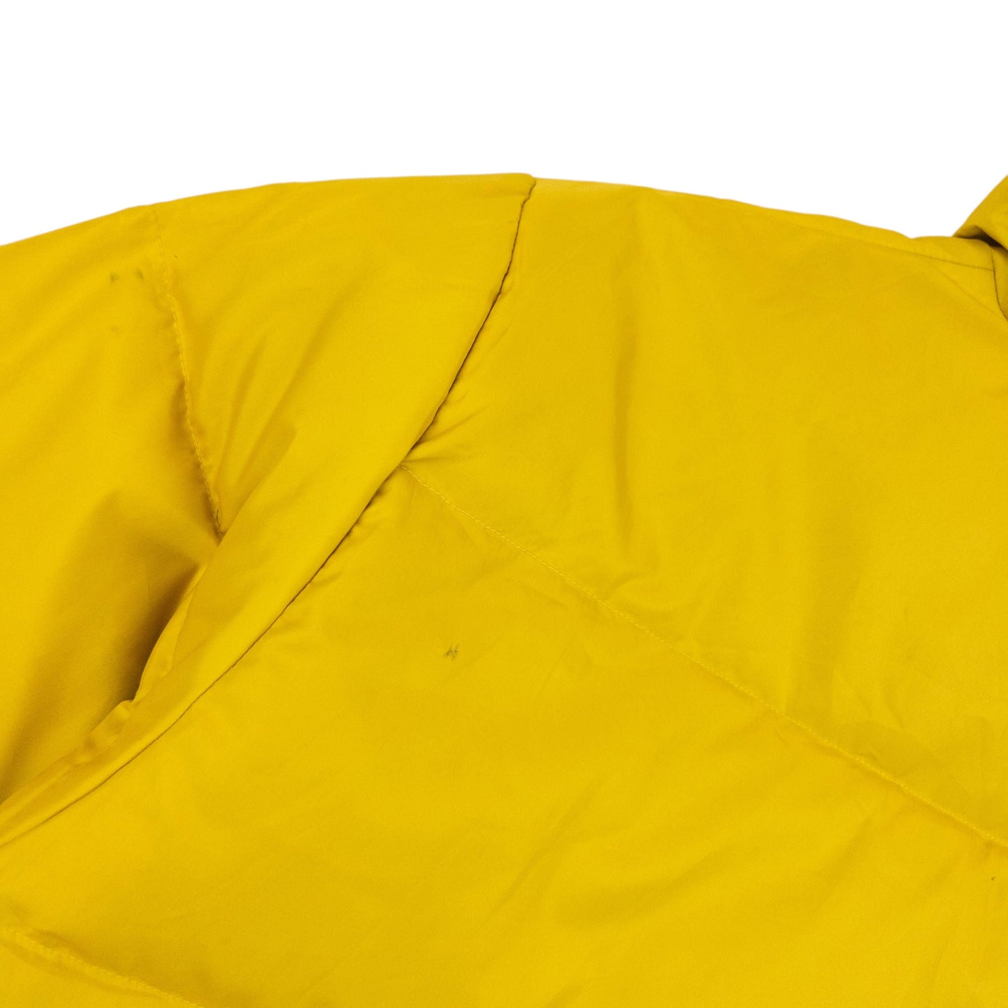 Vintage 90s Balenciaga Zip Up Puffer Jacket Size M | Medium, Yellow