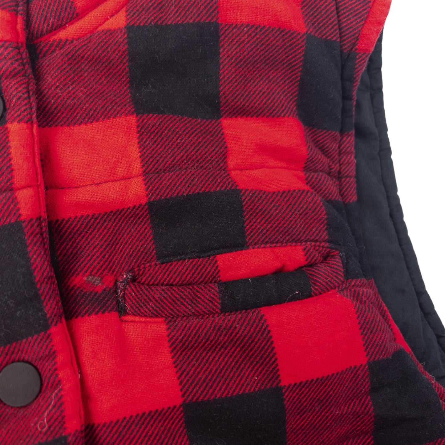 Vintage Stussy Checked Quilted Gilet Woman's Size S