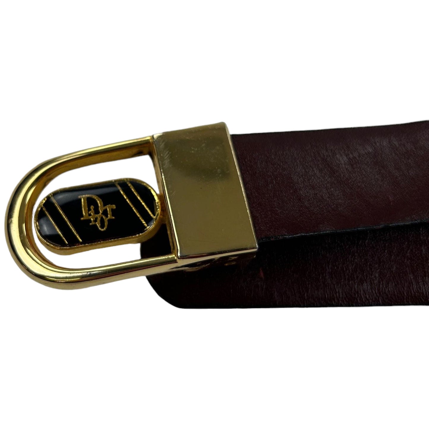 Vintage Dior Leather Belt