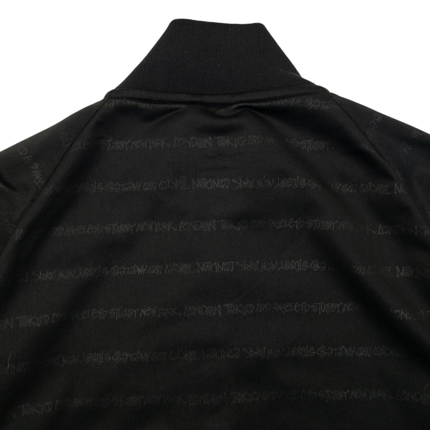 Vintage Stussy Monogram Track Jacket Size M | Medium, Multicoloured