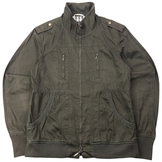 Vintage 2000s Burberry Black Label Military Jacket Womens Size S | Small, Multicoloured