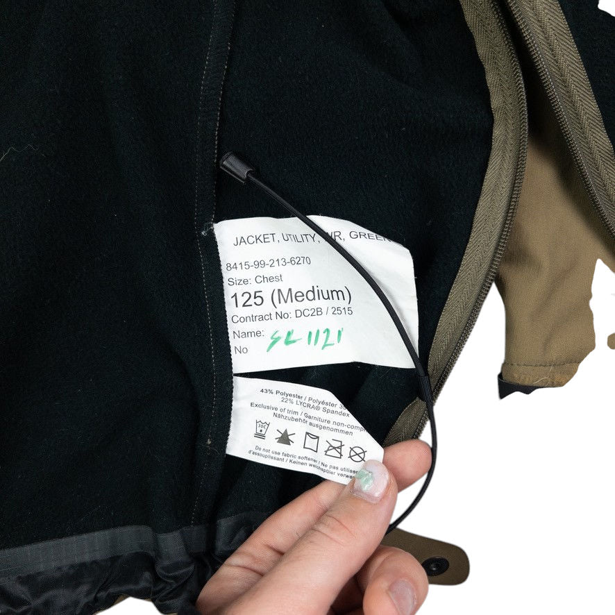 Vintage Arcteryx LEAF Fleece Lined Jacket Size M