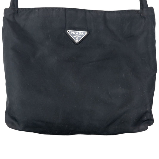 Vintage 2000s Prada Shoulder Bag | O/S, Black